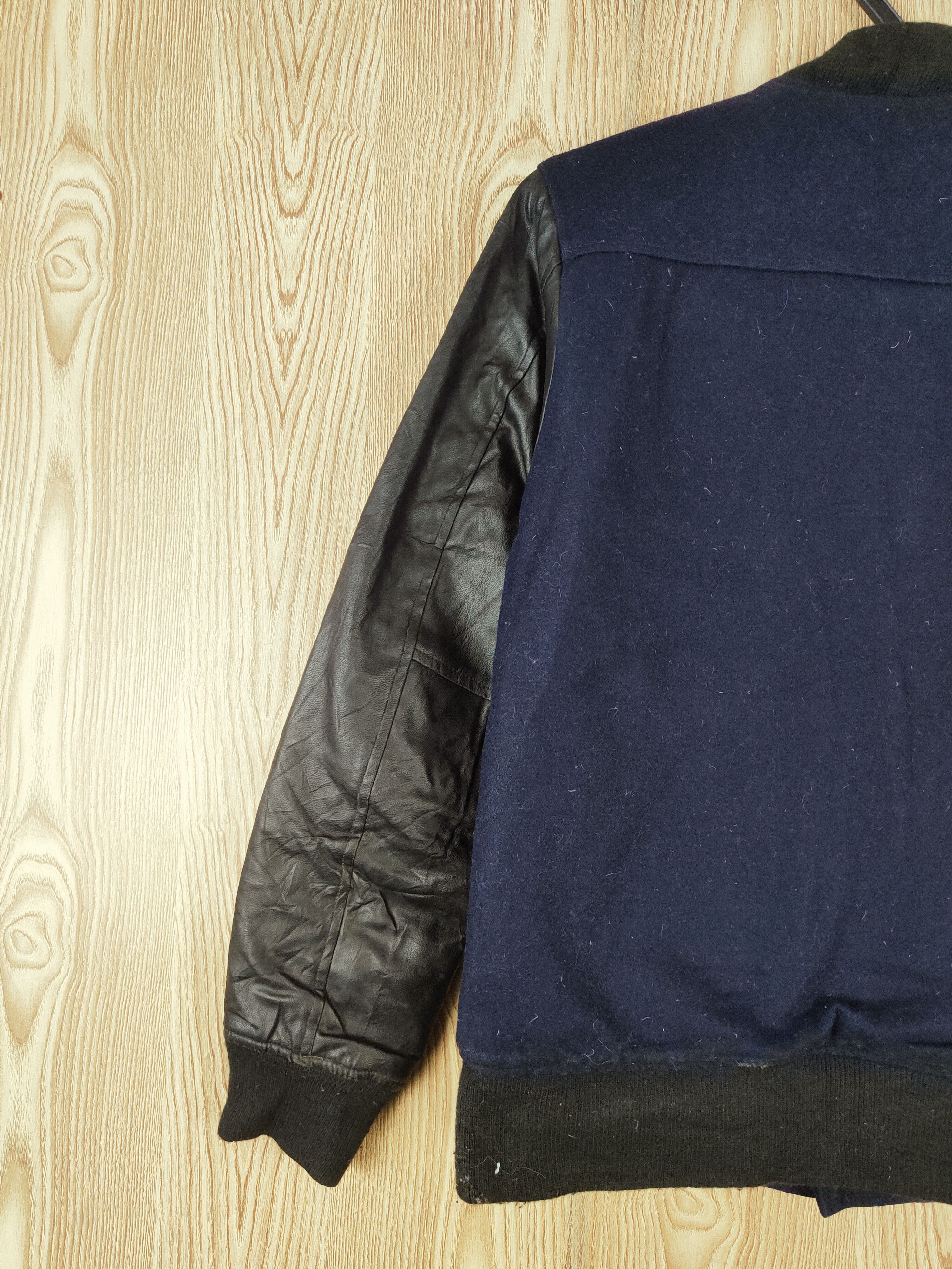 HARE × Japanese Brand Hare Navy Black Leather Jackets #W666 Size US S / EU 44-46 / 1 - 8 Thumbnail