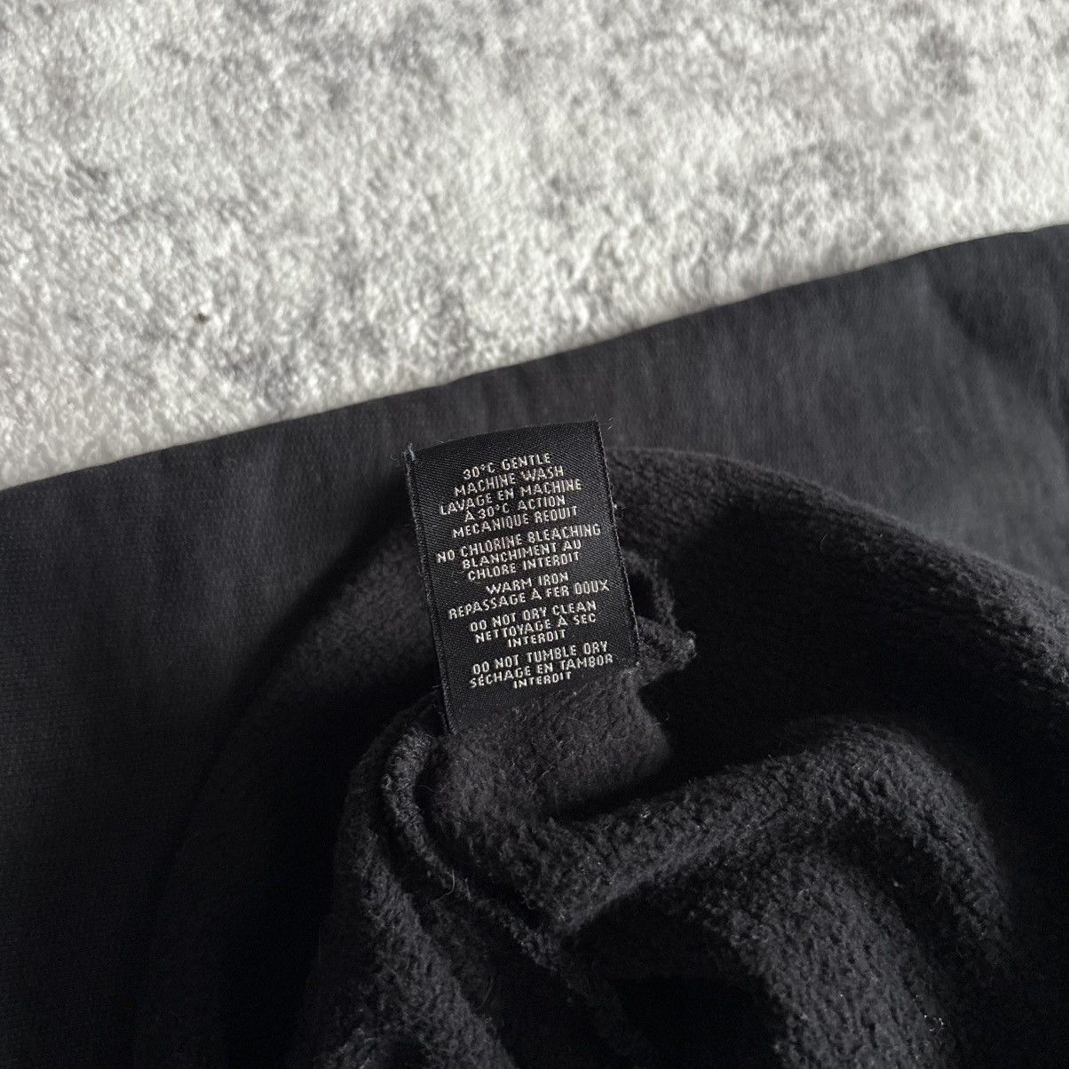 Rick Owens Drkshdw Rick Owens SLAB Layered Leather Hoodie | Size M Size US M / EU 48-50 / 2 - 14 Thumbnail