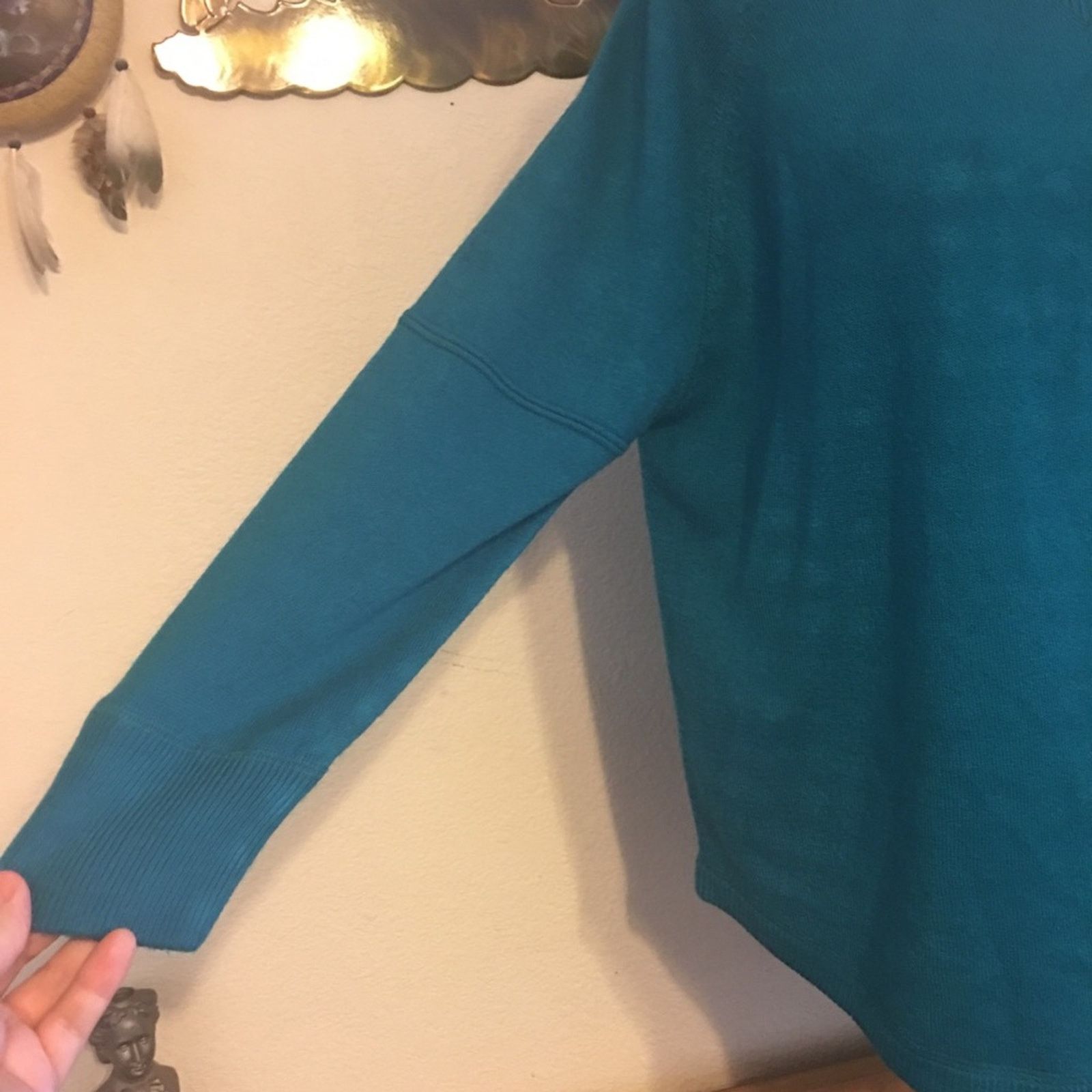 Other Sweet Romeo turquoise blue soft sweater L Size L / US 10 / IT 46 - 3 Thumbnail