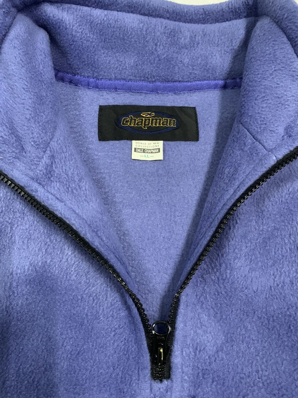 Other Vintage Chapman Half Zip Micro Fleece Pullover Sweatshirt Size US L / EU 52-54 / 3 - 5 Thumbnail