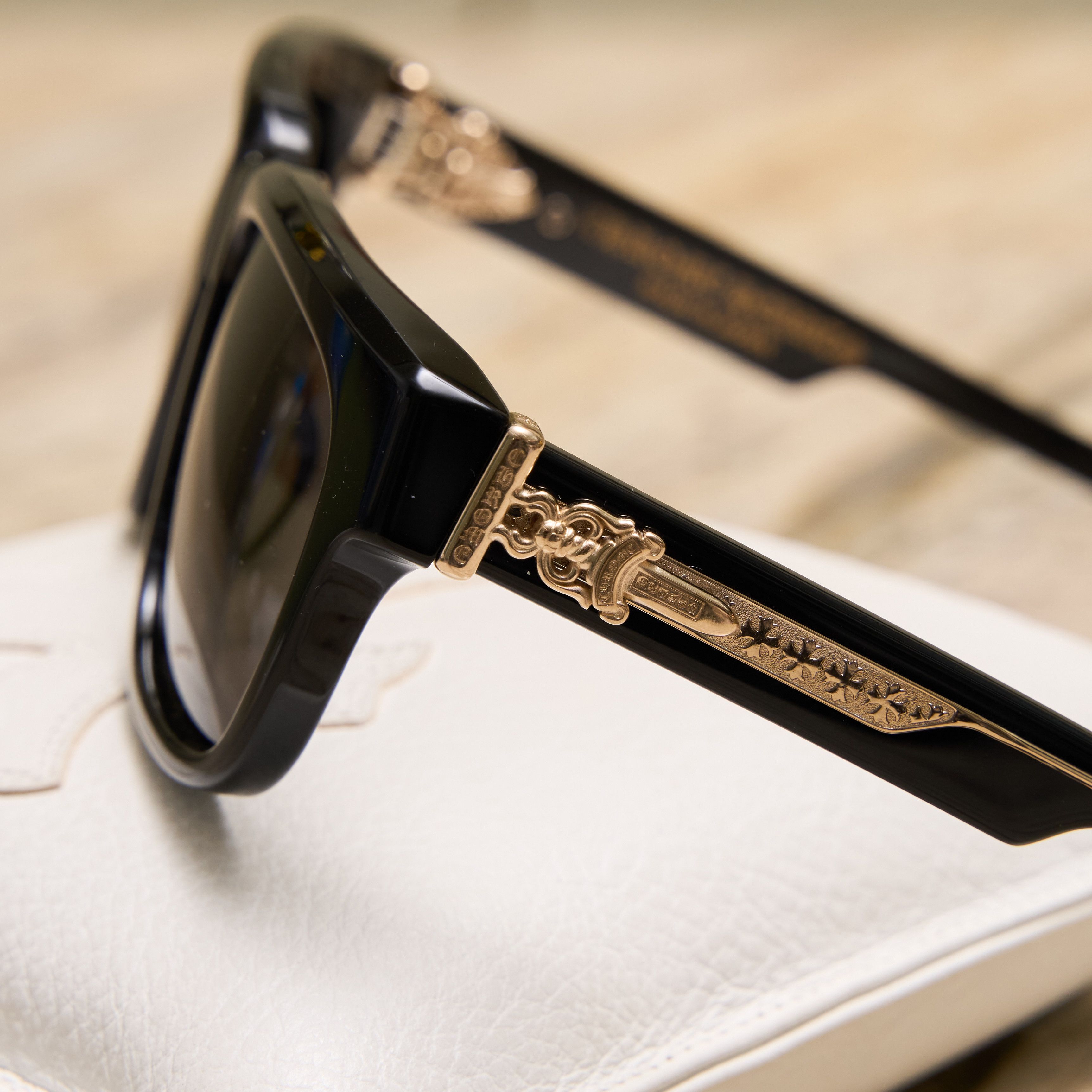 Chrome Hearts CHROME HEARTS BOX-OFFICER BLACK/18KGP Size ONE SIZE - 4 Thumbnail