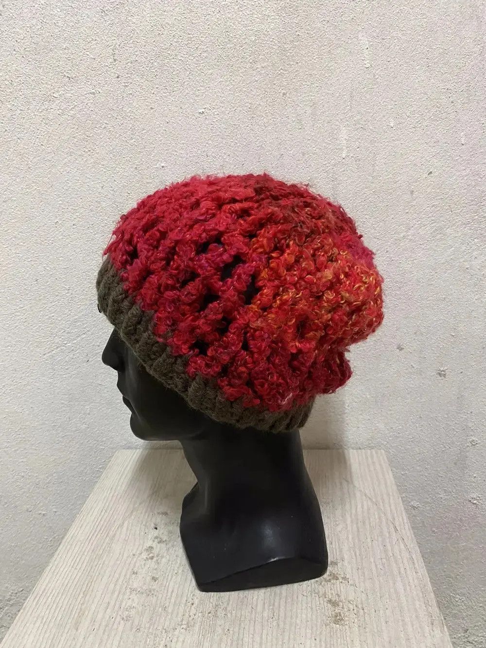 Japanese Brand Japanese Brand Rare Design Knit Beanie Hat Size ONE SIZE - 2 Thumbnail