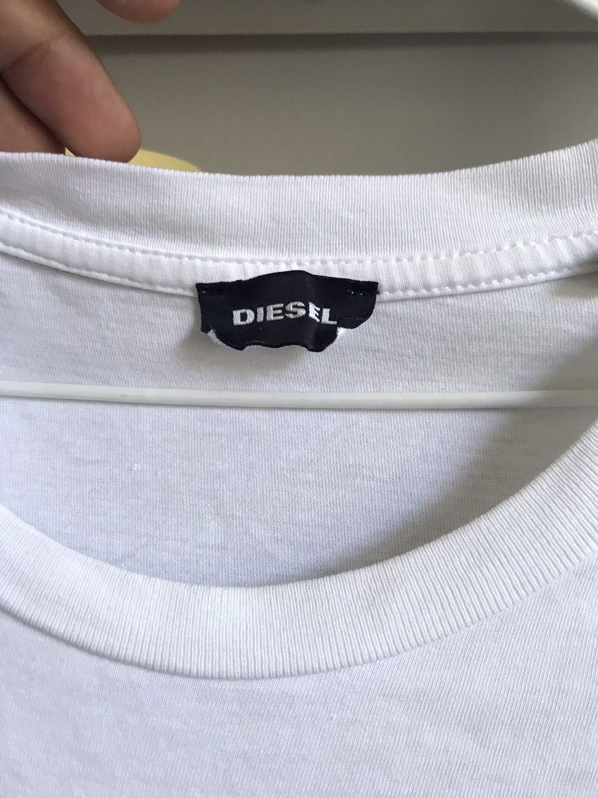 Diesel 🔥 OFFER ME NOW🔥 🔥 Boxy Diesel White Shirt Size US XL / EU 56 / 4 - 9 Thumbnail