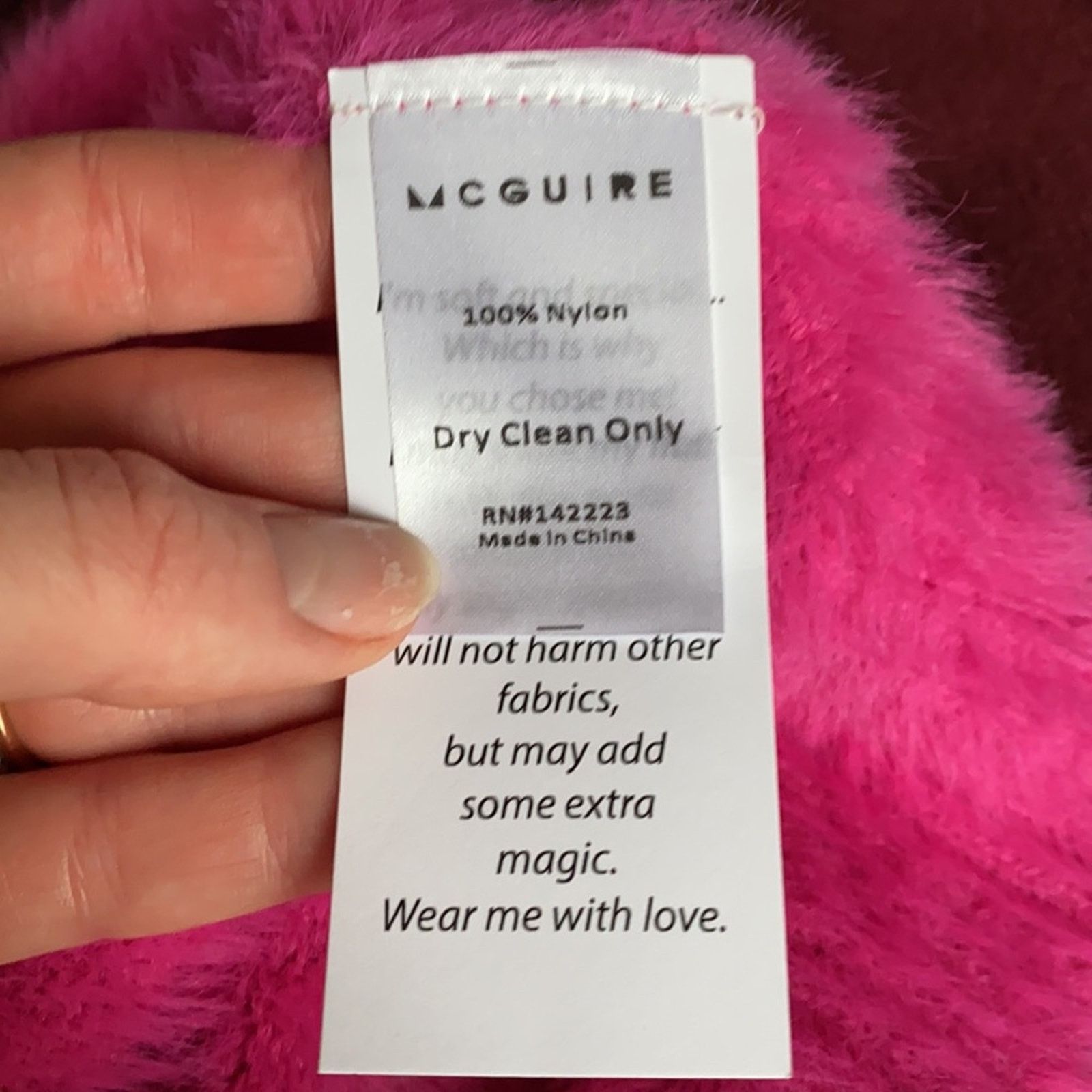 Other MCGUIRE Pallenberg Cloud Fuzzy Sweater in Valley Girl Pink Size M / US 6-8 / IT 42-44 - 10 Thumbnail