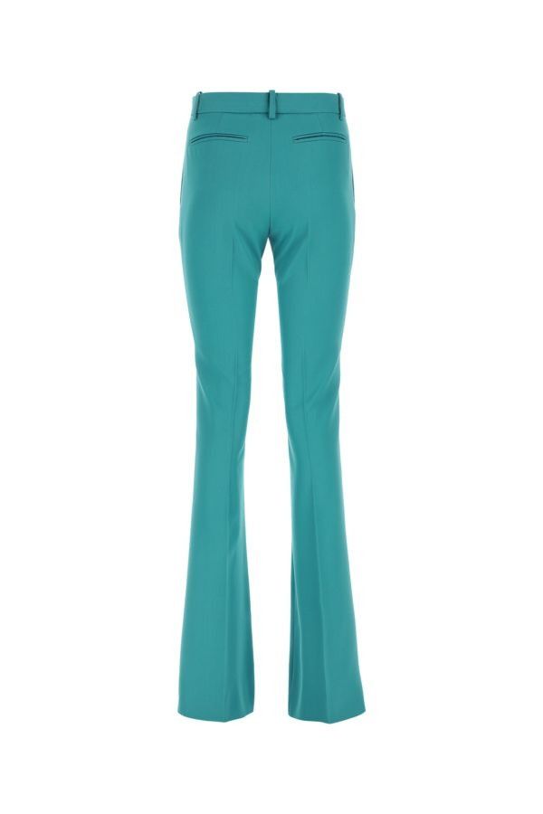 Versace o1y0226 Casual Pant in Turquoise Size 25" / US 0 / IT 36 - 2 Thumbnail