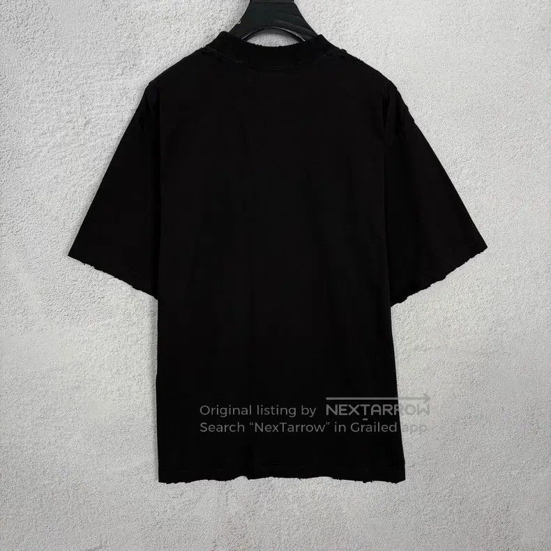 Balenciaga Balenciaga Letter Vinyl Heart Printed Short Sleeve T-Shirt Size US XS / EU 42 / 0 - 2 Thumbnail