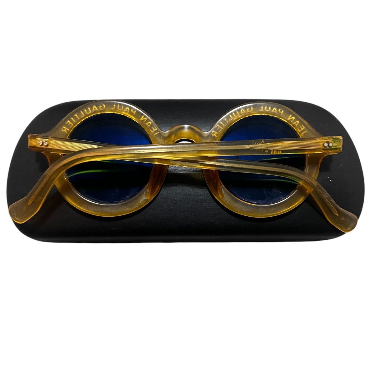 Jean Paul Gaultier Jean Paul GAULTIER 1990s Vintage Spellout Round Sunglasses Size ONE SIZE - 3 Thumbnail