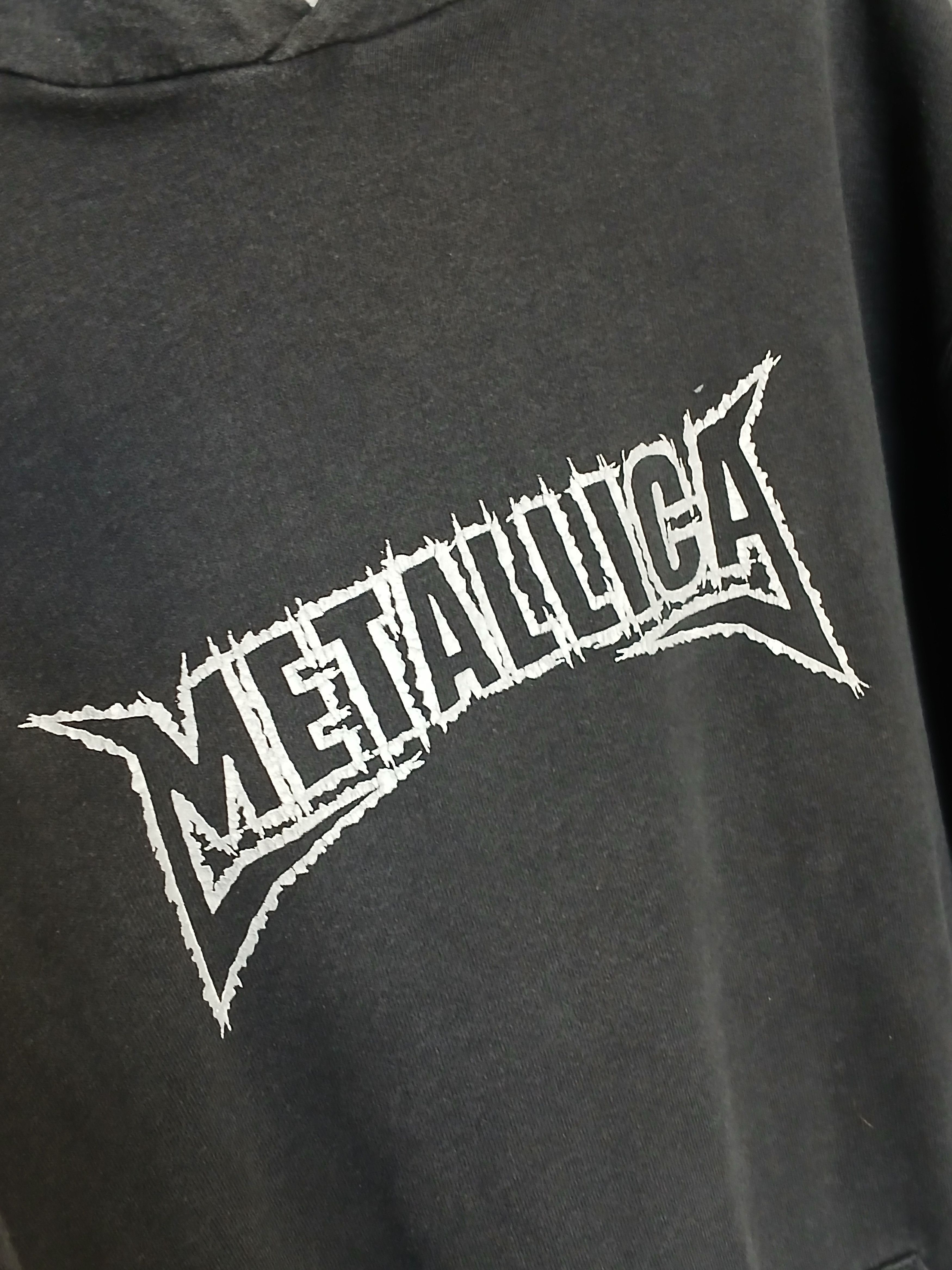 Metallica Vintage 2004 Metallica Hoodie Size US XL / EU 56 / 4 - 4 Thumbnail