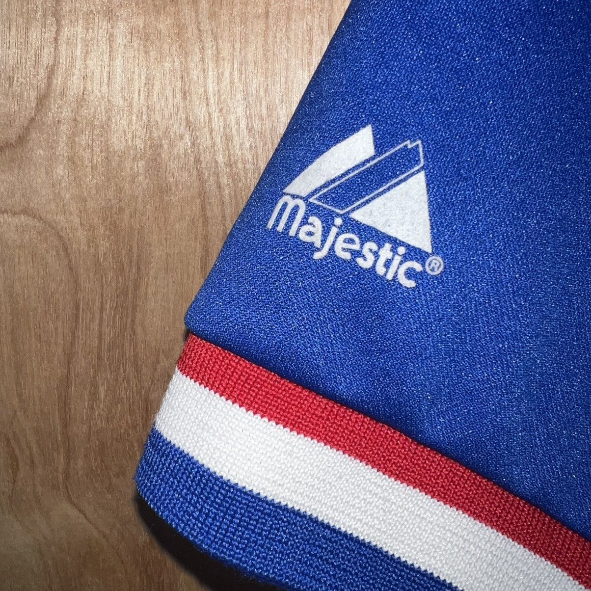Majestic VINTAGE HARDWOOD CLASSICS NBA PHILADELPHIA 76ERS WARM UP Size US XXL / EU 58 / 5 - 5 Thumbnail