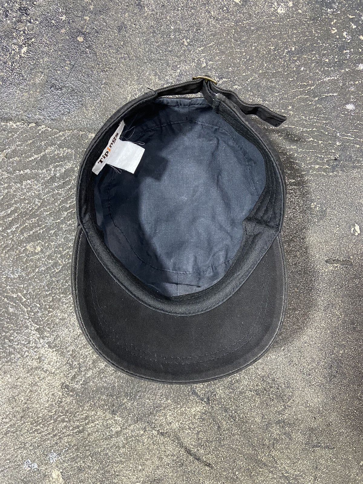 Japanese Brand Vintage Cadet Hat Punk Studded Poem Y2K Style Size ONE SIZE - 9 Thumbnail