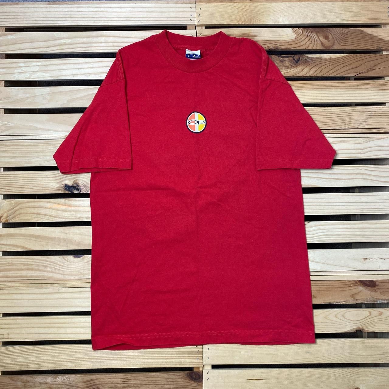 Ocean Pacific Vintage OP Ocean Pacific Red Surf Tee Size Medium Size US M / EU 48-50 / 2 - 2 Thumbnail