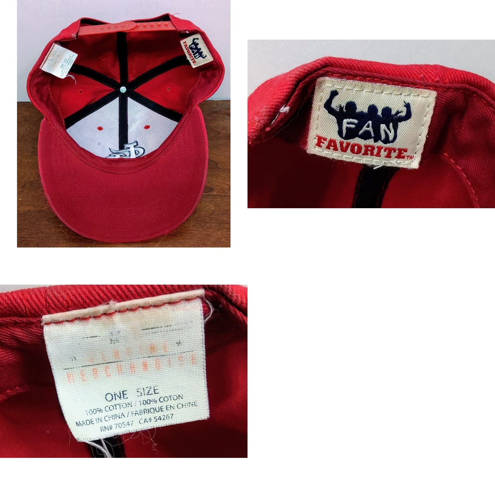Vintage VINTAGE St. Louis Cardinals Red Cotton Official Merch Snapback Hat Baseball Cap Mens One Size Red 90s Sports Adjustable Cotton Canvas Baseball Cap Size ONE SIZE - 8 Thumbnail