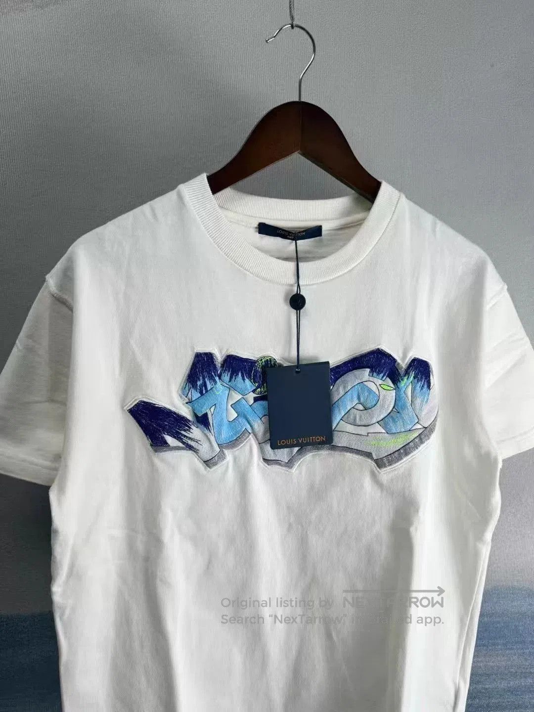 Louis Vuitton Louis Vuitton FW22 Graffiti Embroidery Tee. Size US S / EU 44-46 / 1 - 2 Thumbnail