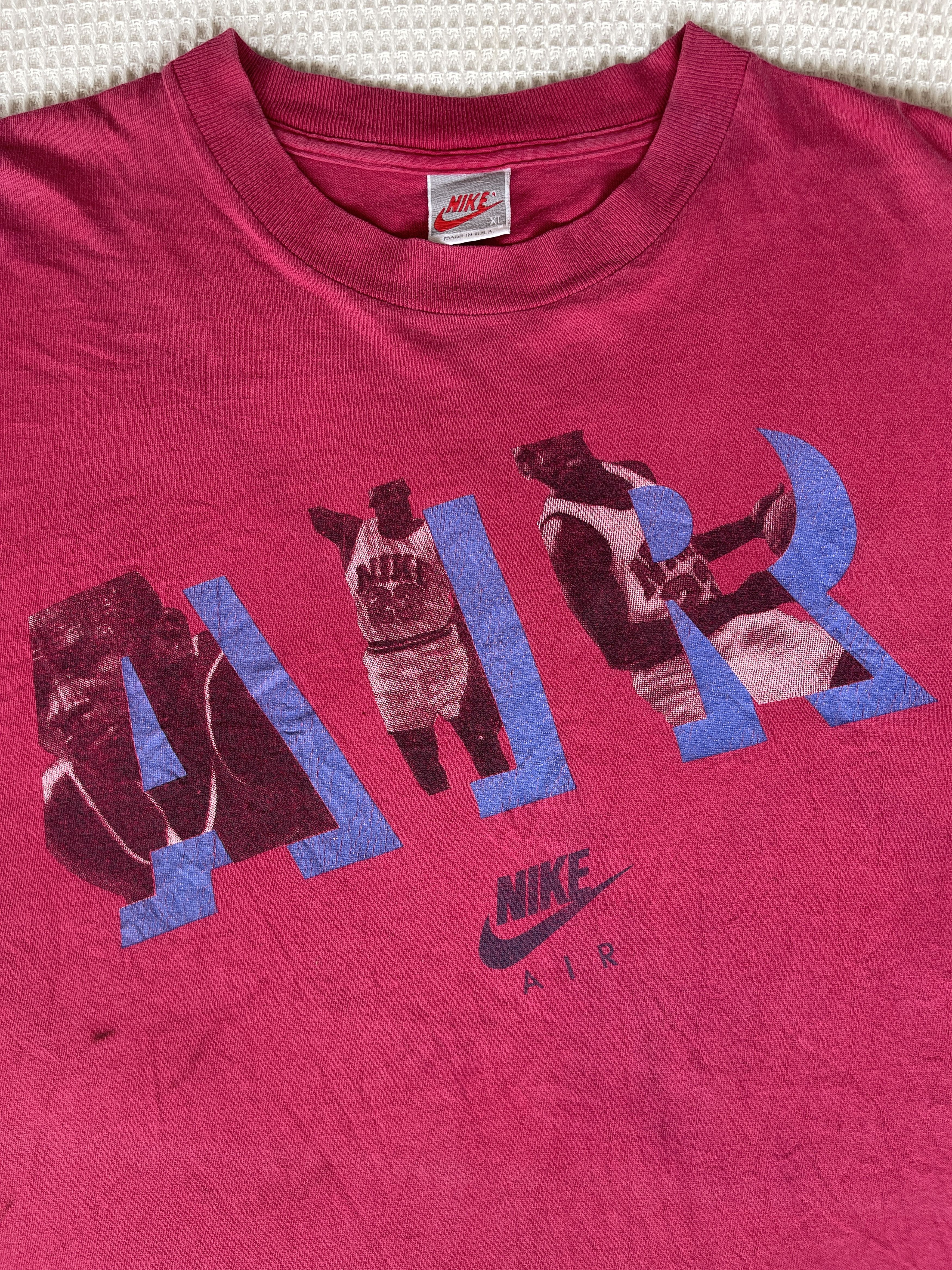 Just Don × Nike Vintage’90s🔥NIKE AIR SILVERTAB🔥Micheal Jodan SpellOut Tshirt Size US XL / EU 56 / 4 - 2 Thumbnail
