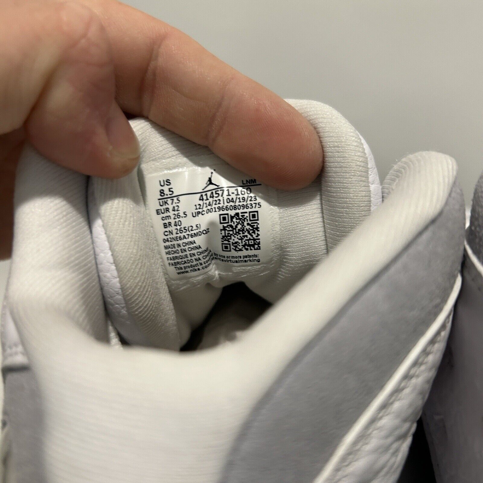 Nike Nike Shoes Air Jordan 13 Retro "Wolf Grey" 2024 Size US 8.5 / EU 41-42 - 6 Thumbnail