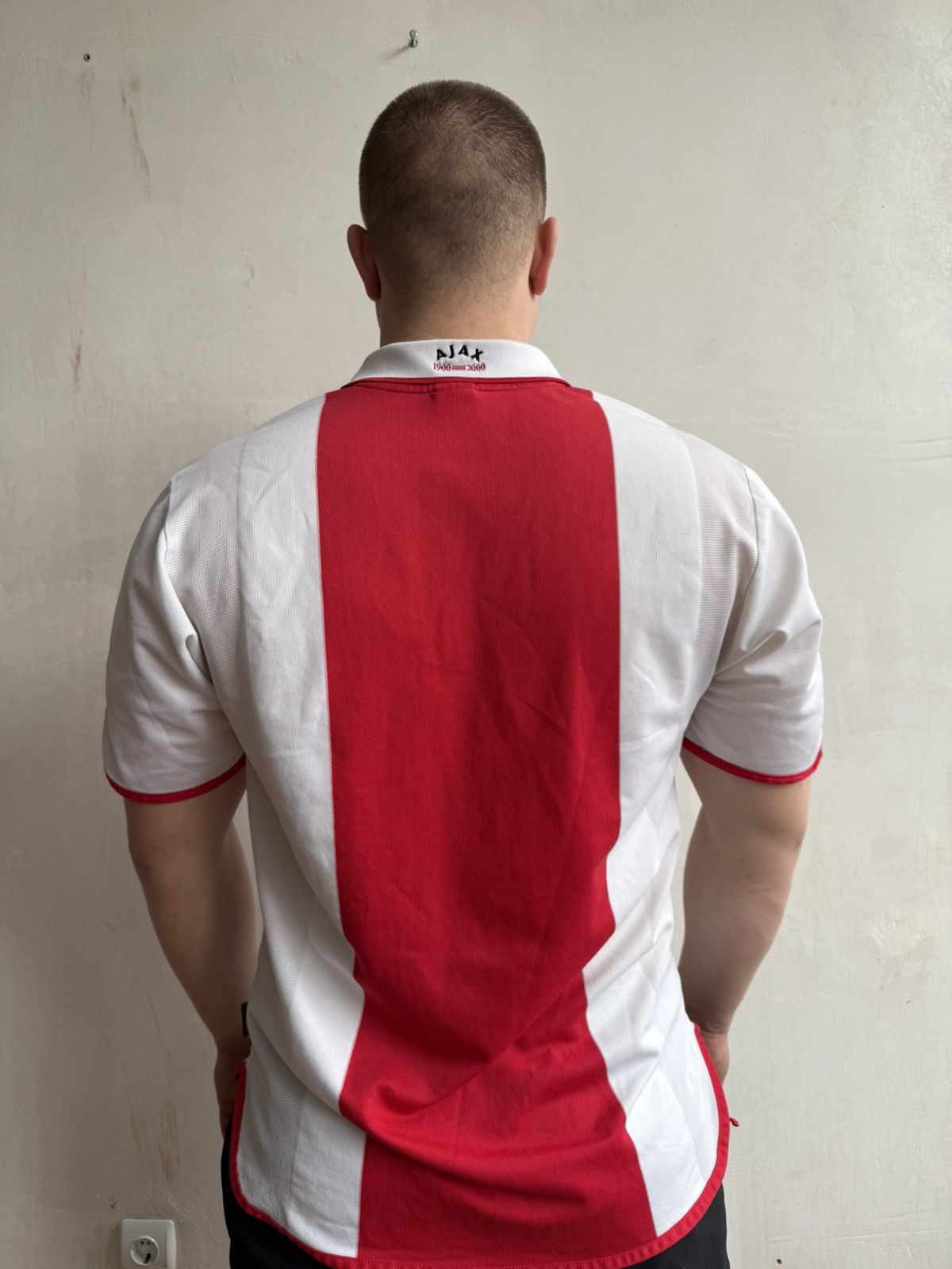 Adidas Vintage Adidas Ajax Amsterdam 2000s home football shirt Size US L / EU 52-54 / 3 - 2 Thumbnail