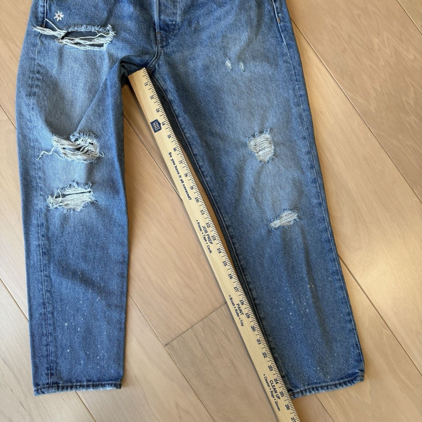 Polo Ralph Lauren Polo Ralph Lauren Jeans Women's 30 Blue Avery Boyfriend Size 30" / US 8 / IT 44 - 6 Thumbnail