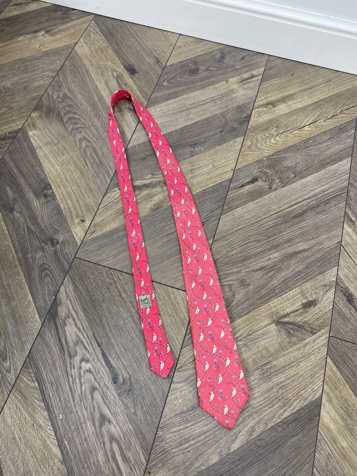 Hermes Vintage Hermes Tie Size ONE SIZE - 4 Thumbnail