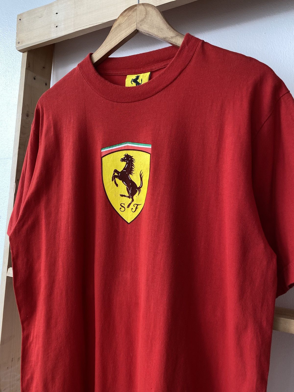 Ferrari Vintage 1990’s Ferrari Promo Shirt Size US M / EU 48-50 / 2 - 2 Thumbnail