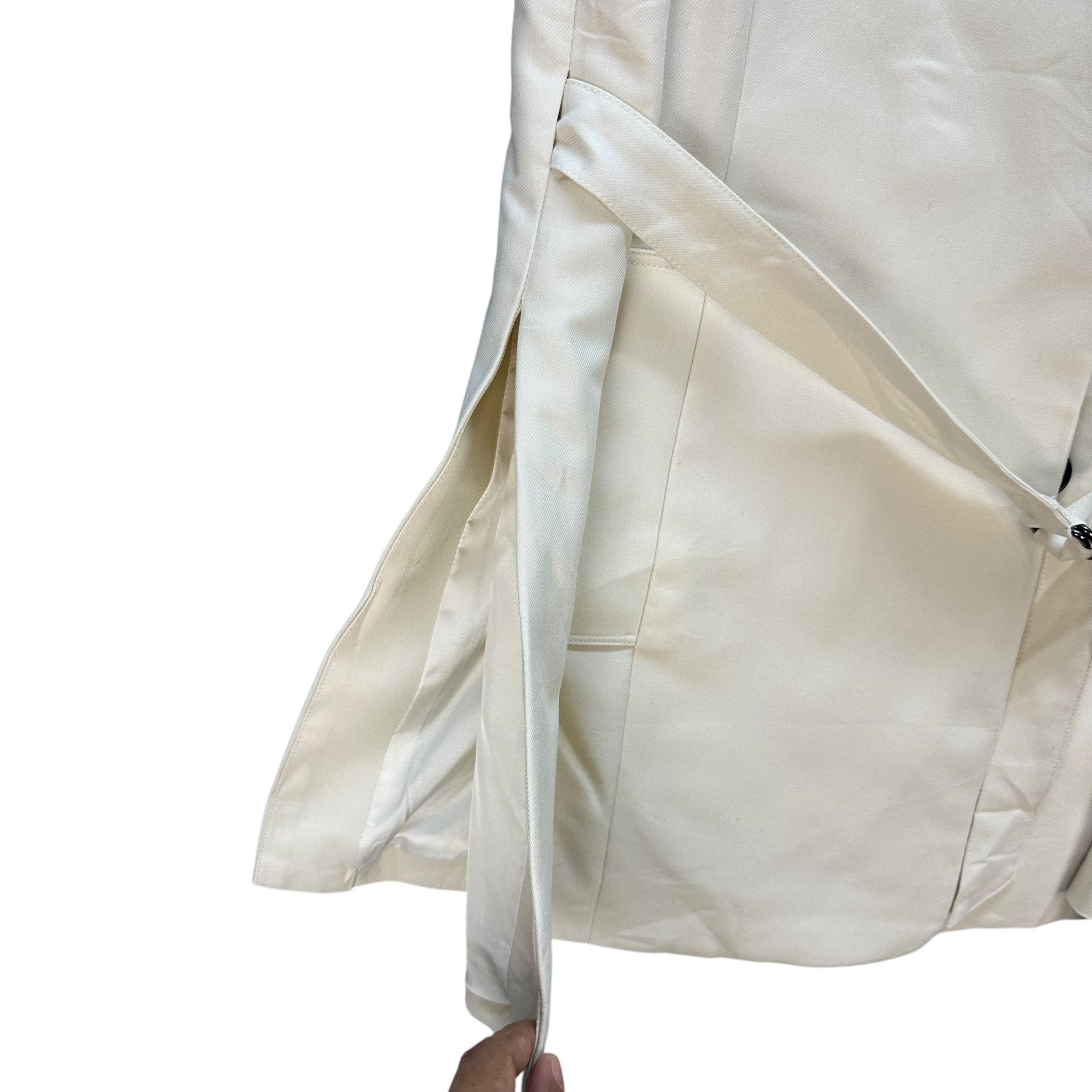 Japanese Brand MARIED'OR Sleeveless Belted Vest Jacket #A74-1779 Size S / US 4 / IT 40 - 4 Thumbnail