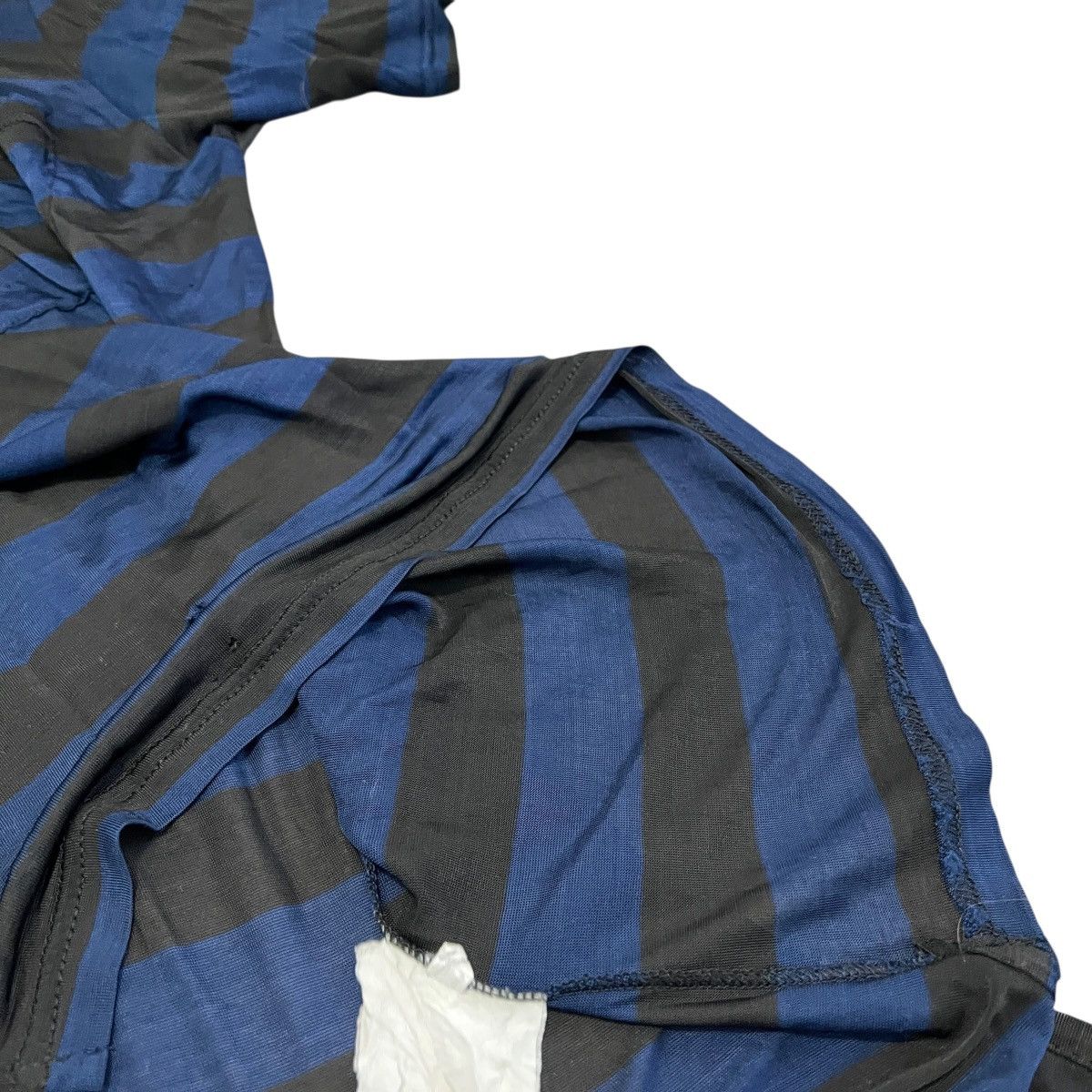 Helmut Lang HELMUT LANG 90's Middle Length Horizontal Stripes Polo Size US M / EU 48-50 / 2 - 3 Thumbnail