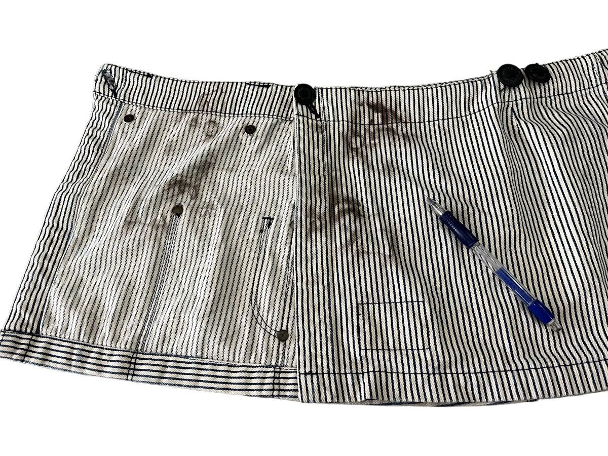 A Stripes Reconstructed Skirts by Hysteric Glamour