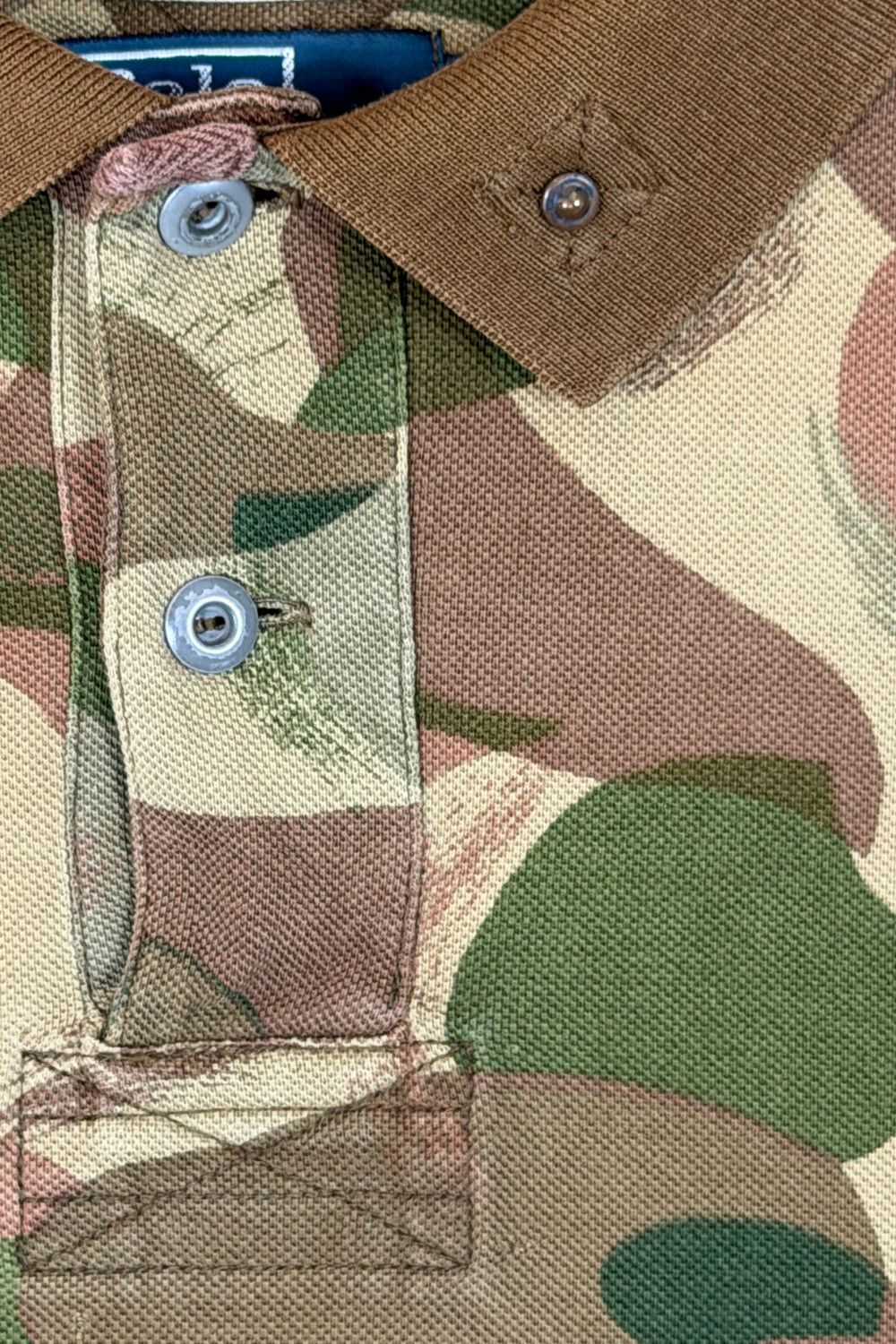 ss11 Polo Ralph Lauren Camouflage Military Graphic Polo image 7