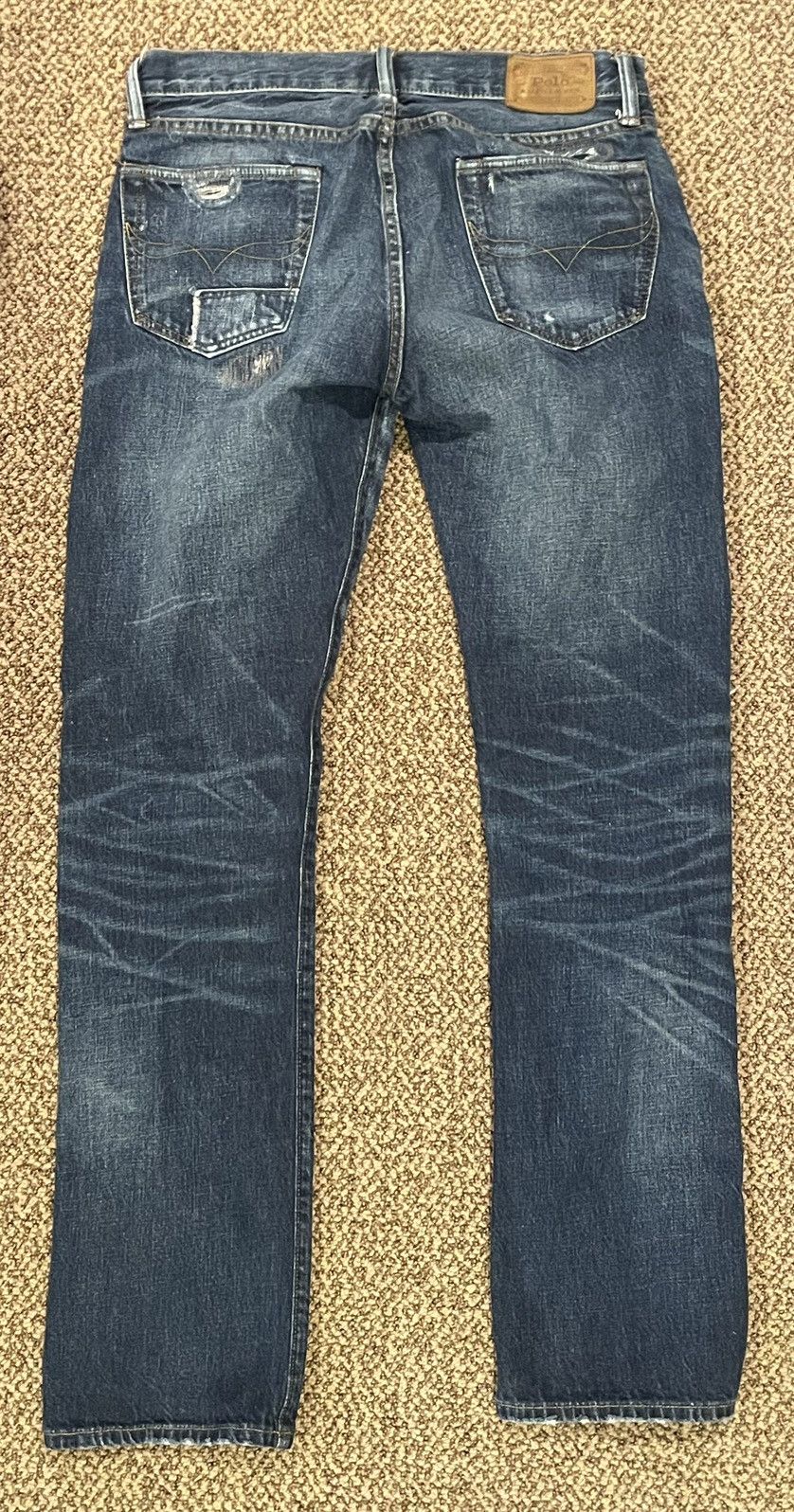 Polo Ralph Lauren × Vintage Polo Ralph Lauren Varick Slim Straight Academy Vintage Jeans Size US 30 / EU 46 - 5 Thumbnail