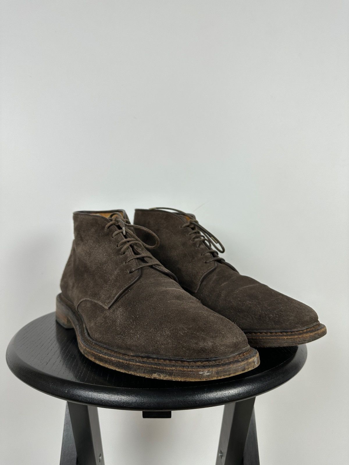 Officine Creative Officine Creative Desert Brown Suede Boots Size US 13 / EU 46 - 10 Thumbnail