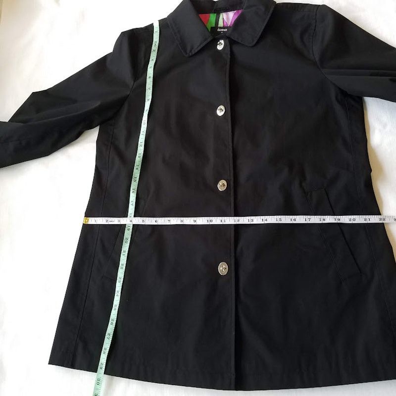 Vintage vintage Dennis basso A line swing coat jacket size S black Size S / US 4 / IT 40 - 9 Thumbnail