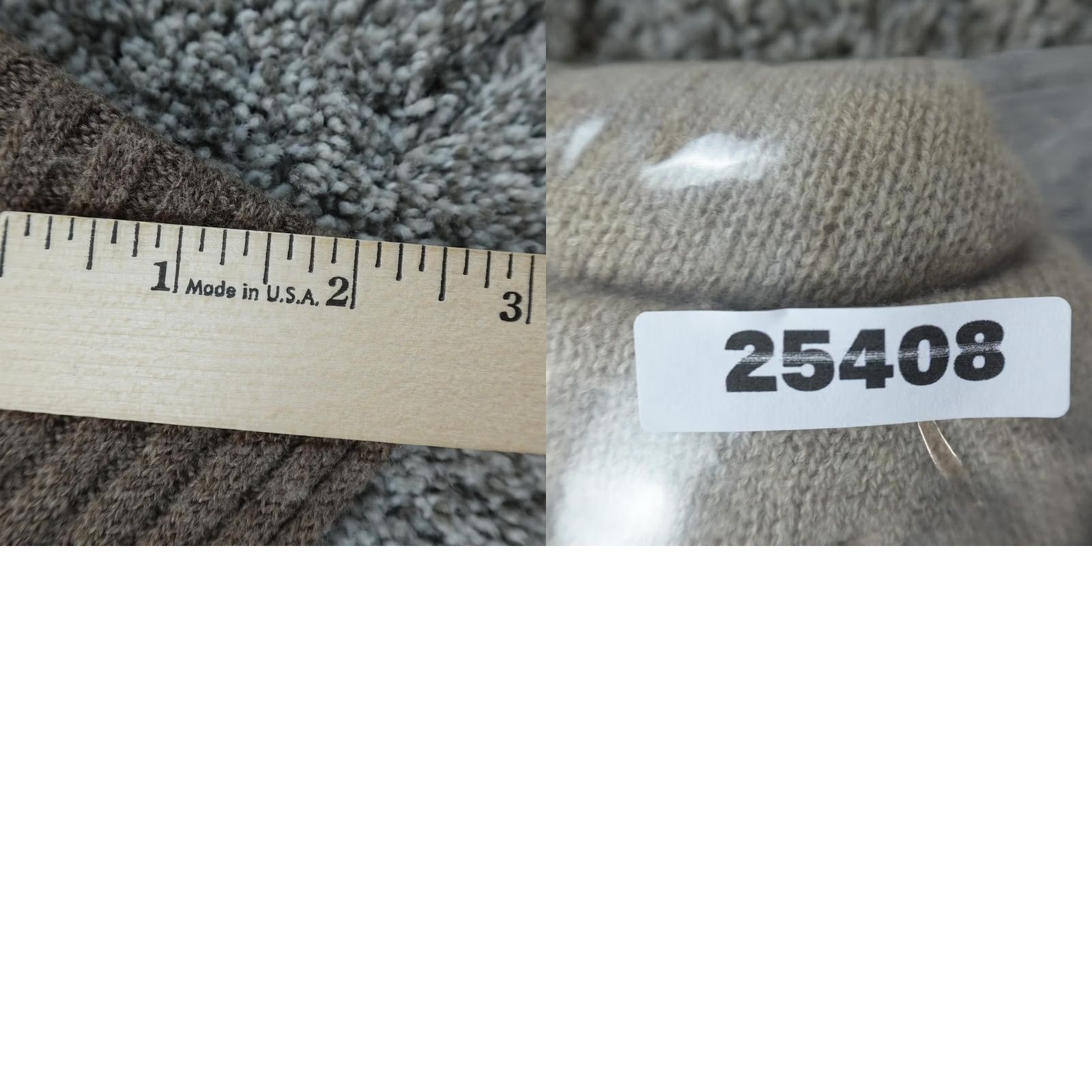 Vintage Celeste Sweater Capes Womens One Size Beige Wool Cashmere Knit Poncho Top Cape Knit Poncho Womens Beige Wool Cashmere Boat Neck Casual Relaxed 90s? Size ONE SIZE - 8 Thumbnail