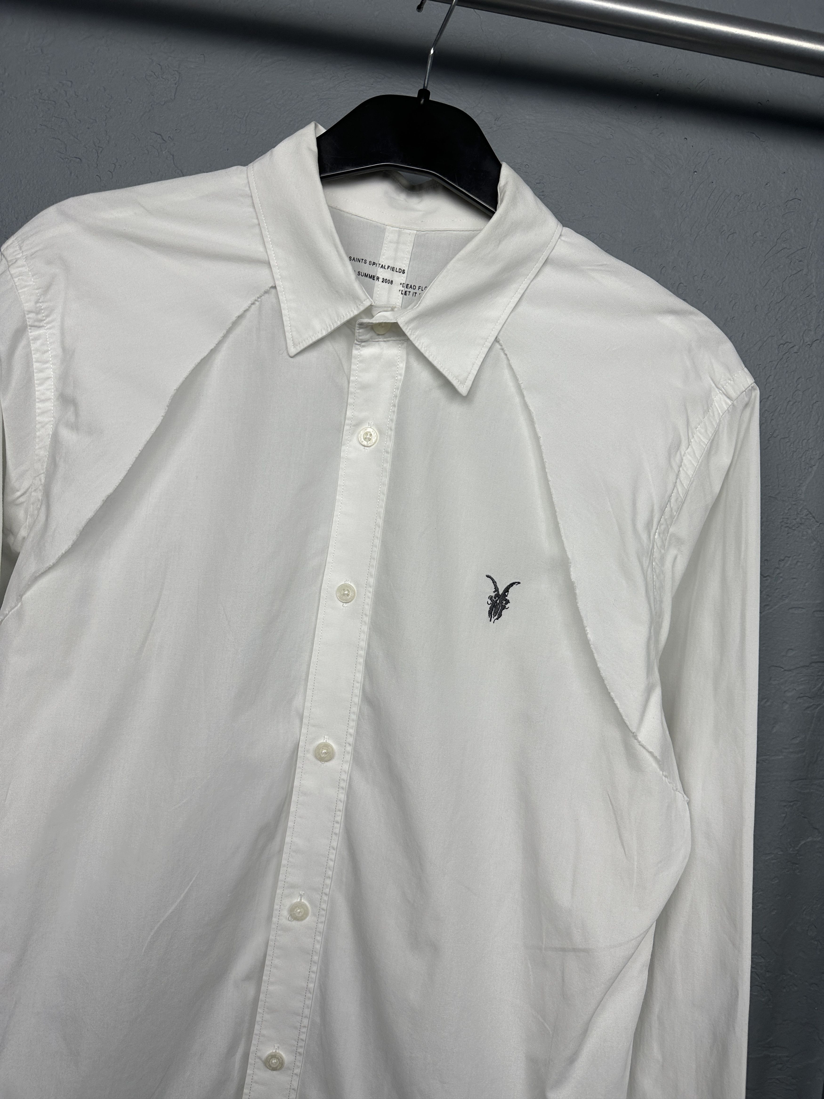 Allsaints Allsaints Mens Avant Garde Regal Long Sleeve Shirt Size US M / EU 48-50 / 2 - 2 Thumbnail