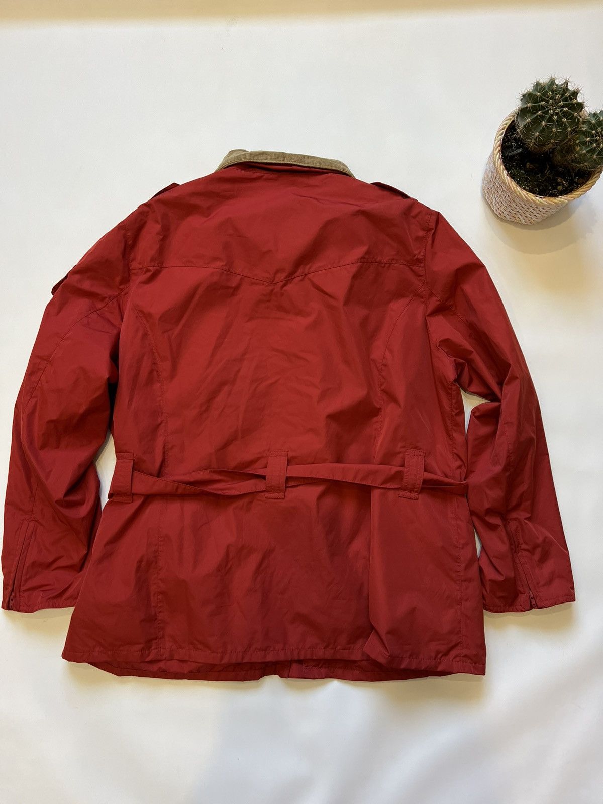 Barbour Barbour Red Multipocket Jacket Womens International Size XXL / US 16-18 / IT 52-54 - 10 Thumbnail