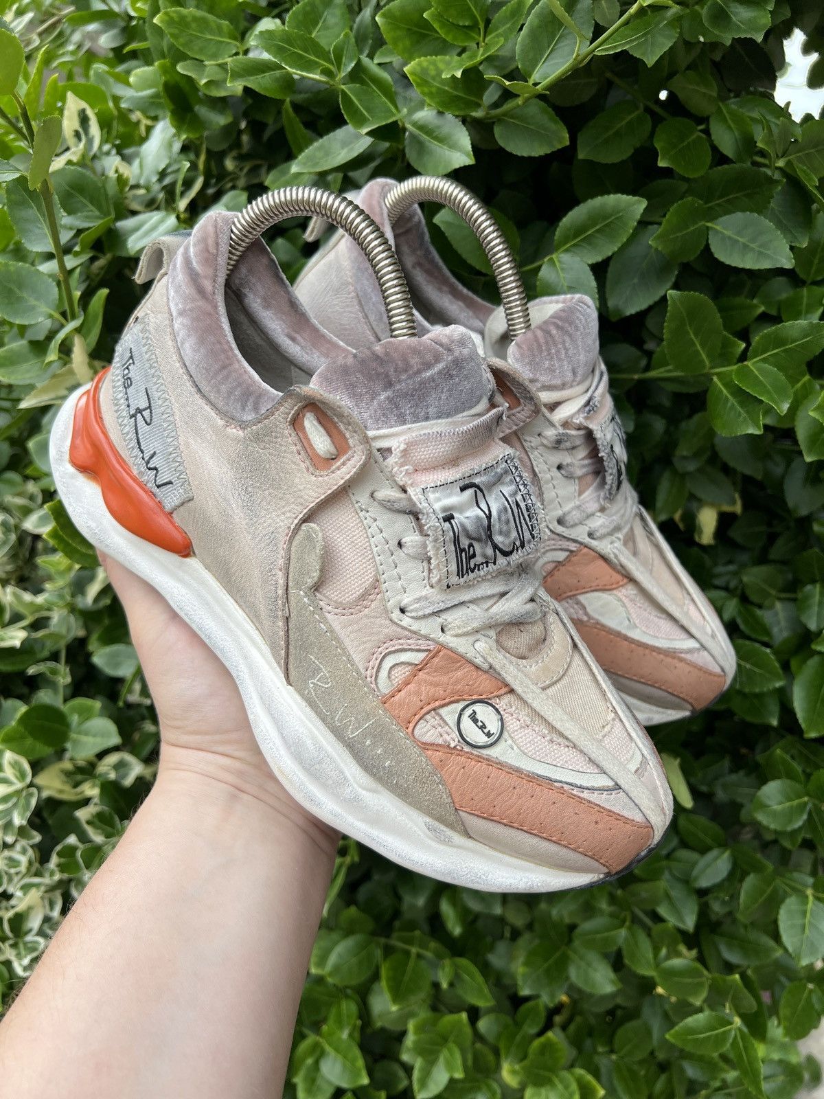 Other Rebecca White Leather Sneakers Size US 7 / IT 37 - 1 Thumbnail