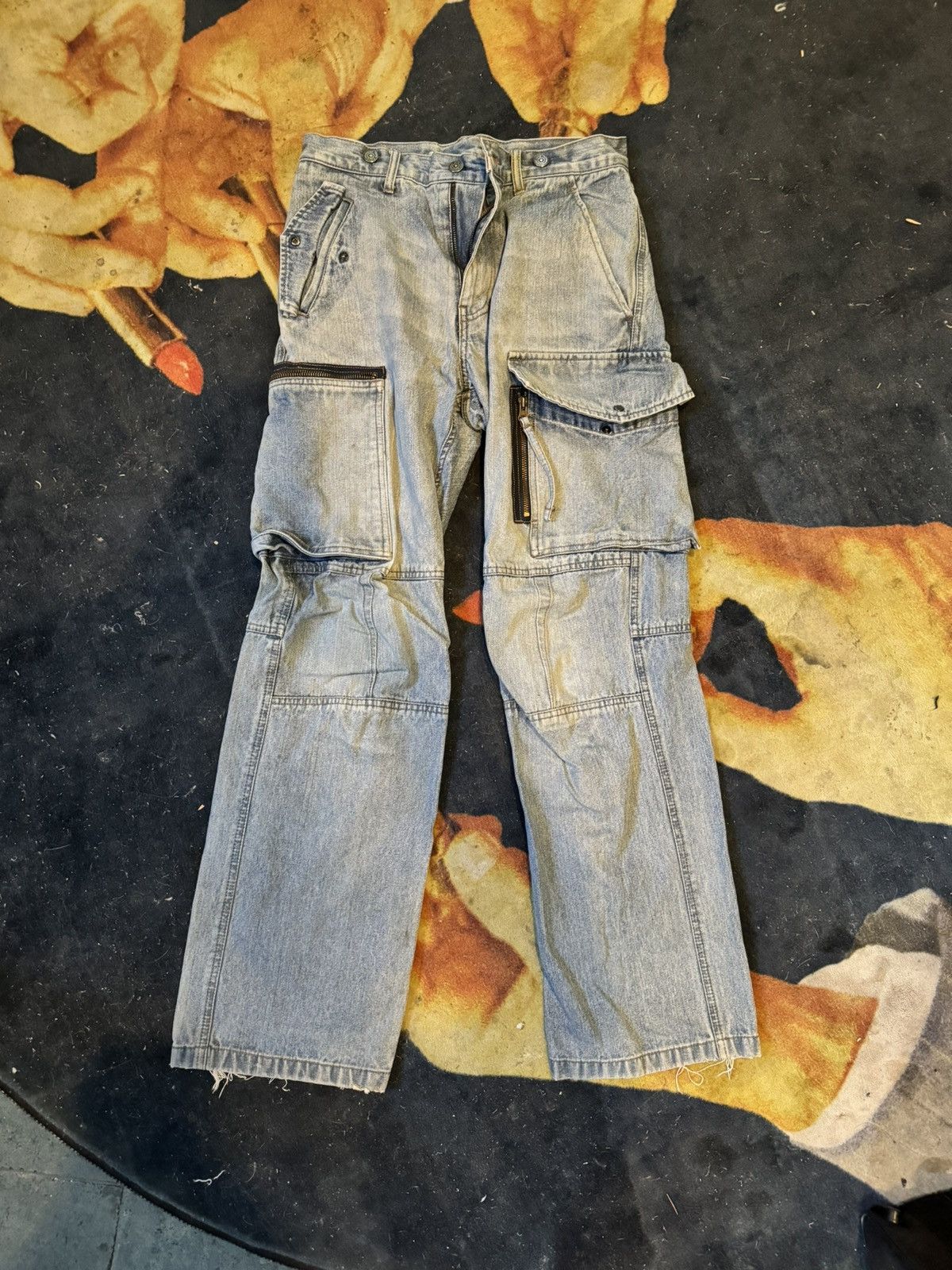 image of Japanese Denim Pants Ppfm in Blue, Men's (Size 28)