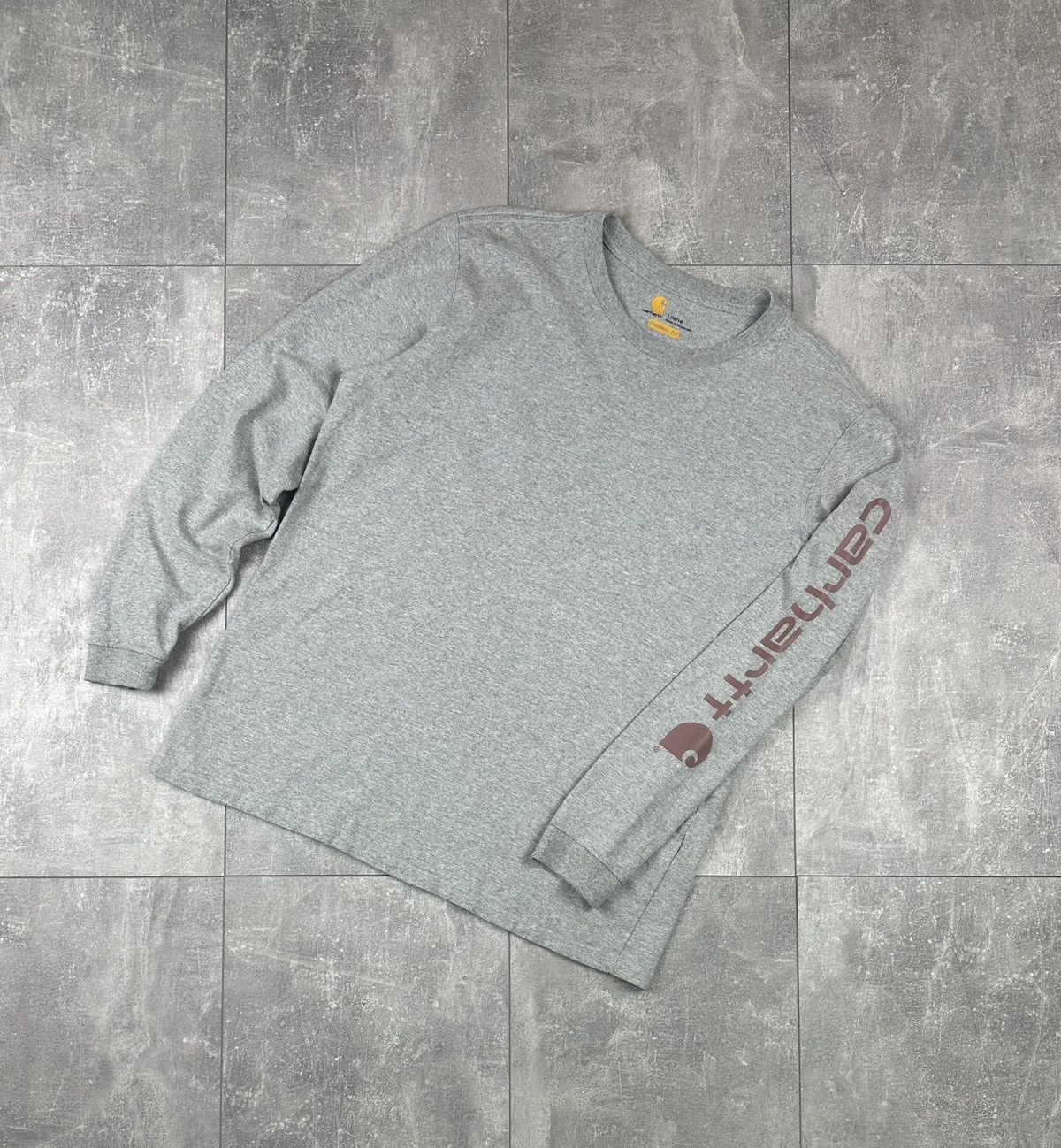 Carhartt Women’s Carhartt Long Sleeve Overprint Logo Size L / US 10 / IT 46 - 2 Thumbnail