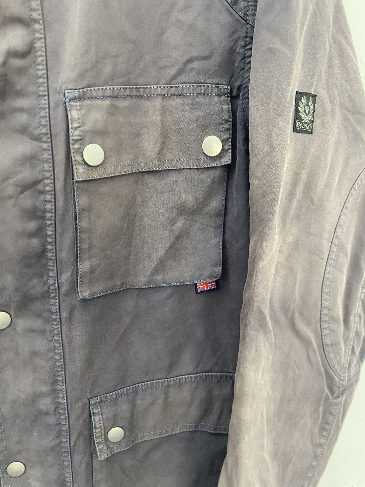Belstaff CASUAL JACKET SUN DEFECT STYLE BELSTAFF MADE IN ITALY RARE Size US L / EU 52-54 / 3 - 6 Thumbnail