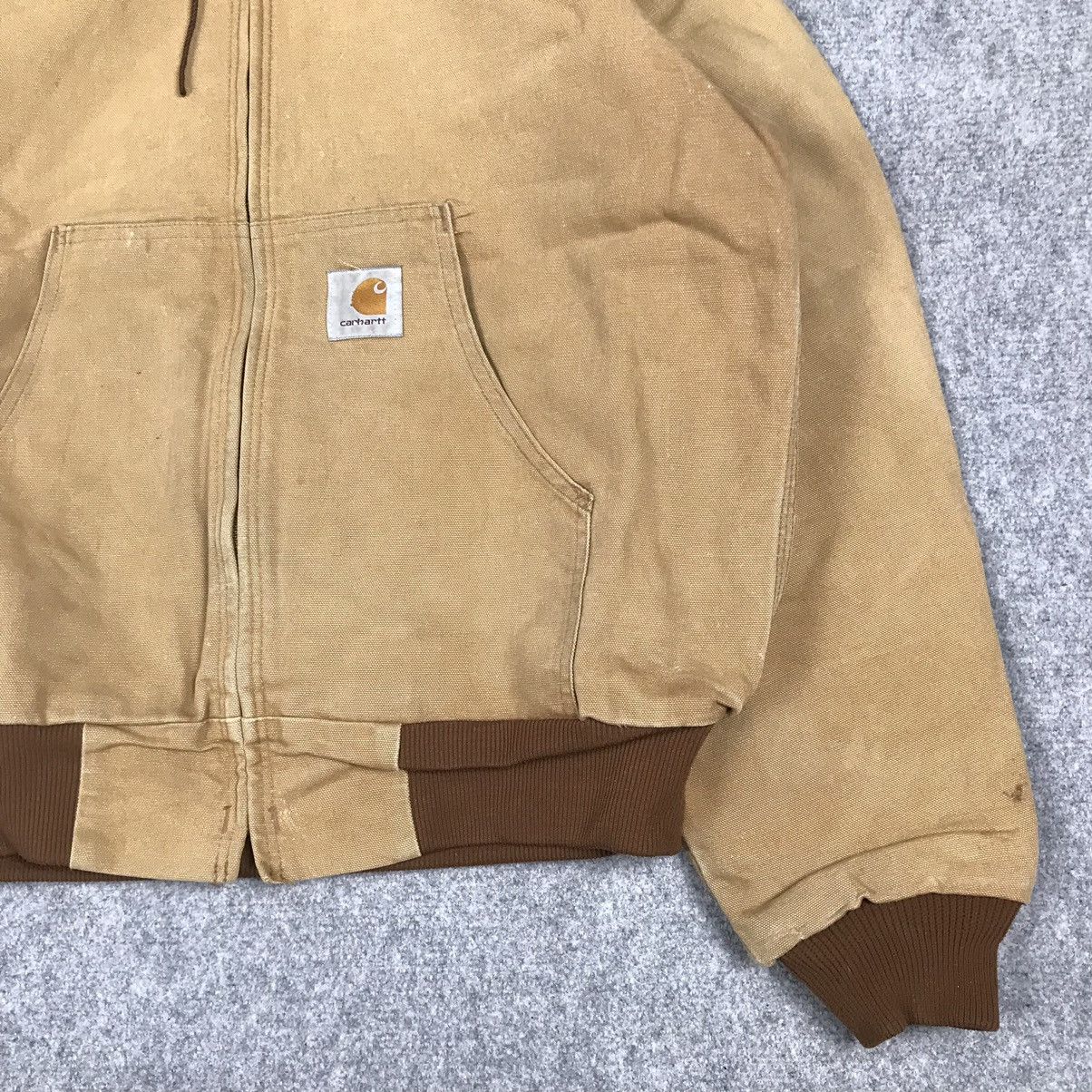 Carhartt × Vintage CARHARTT FADED ZIPPER HOODIE JACKET Size US M / EU 48-50 / 2 - 4 Thumbnail