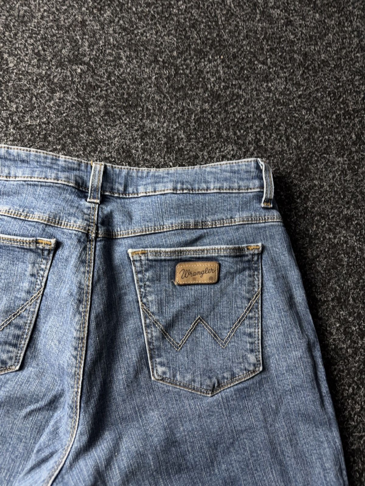 Wrangler Vintage Western Wrangler Straight Leg Jeans Denim Pants Size 31" - 15 Thumbnail