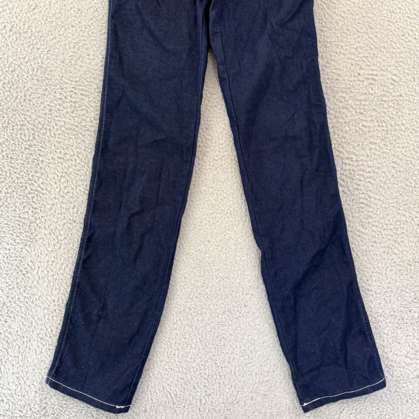 Wrangler VINTAGE Wrangler Jeans Womens 5 Juniors Blue High Rise No Fault Denim 70s USA Size 27" / US 4 / IT 40 - 3 Thumbnail