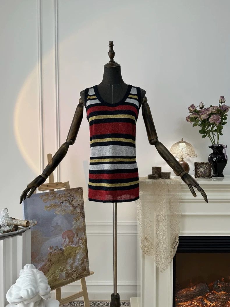 Gucci Gucci Color-matched striped sleeveless pullover vest Size S / US 4 / IT 40 - 6 Thumbnail