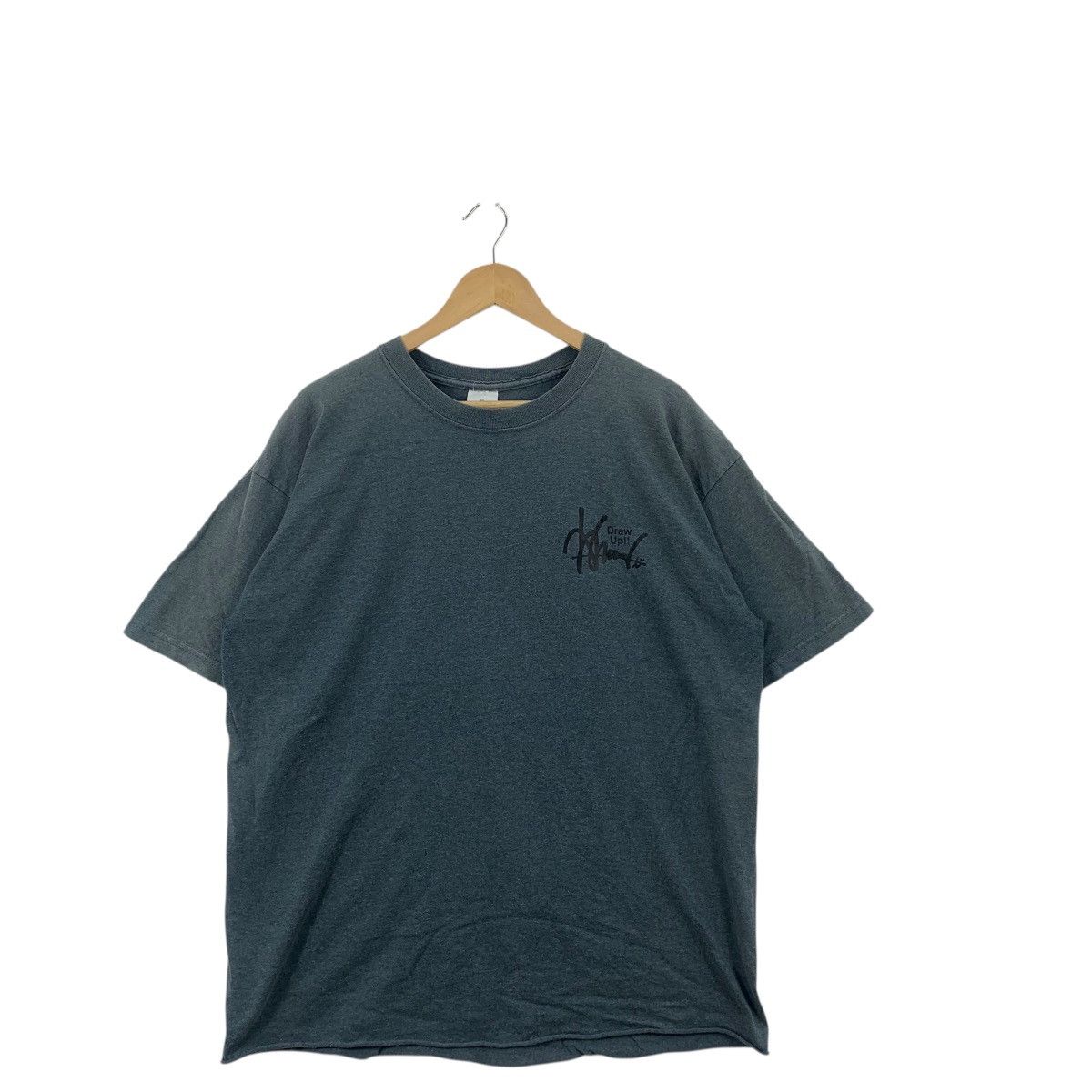 Vintage Vintage DRAW UP SIGNATURE Artist Painting Tee Shirt Top Size US XL / EU 56 / 4 - 5 Thumbnail