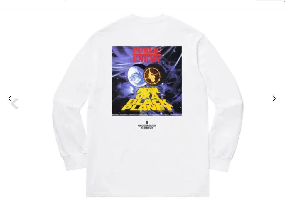 Public Enemy × Supreme × Undercover Supreme x Undercover x Public Enemy Longsleeve Size US M / EU 48-50 / 2 - 4 Thumbnail