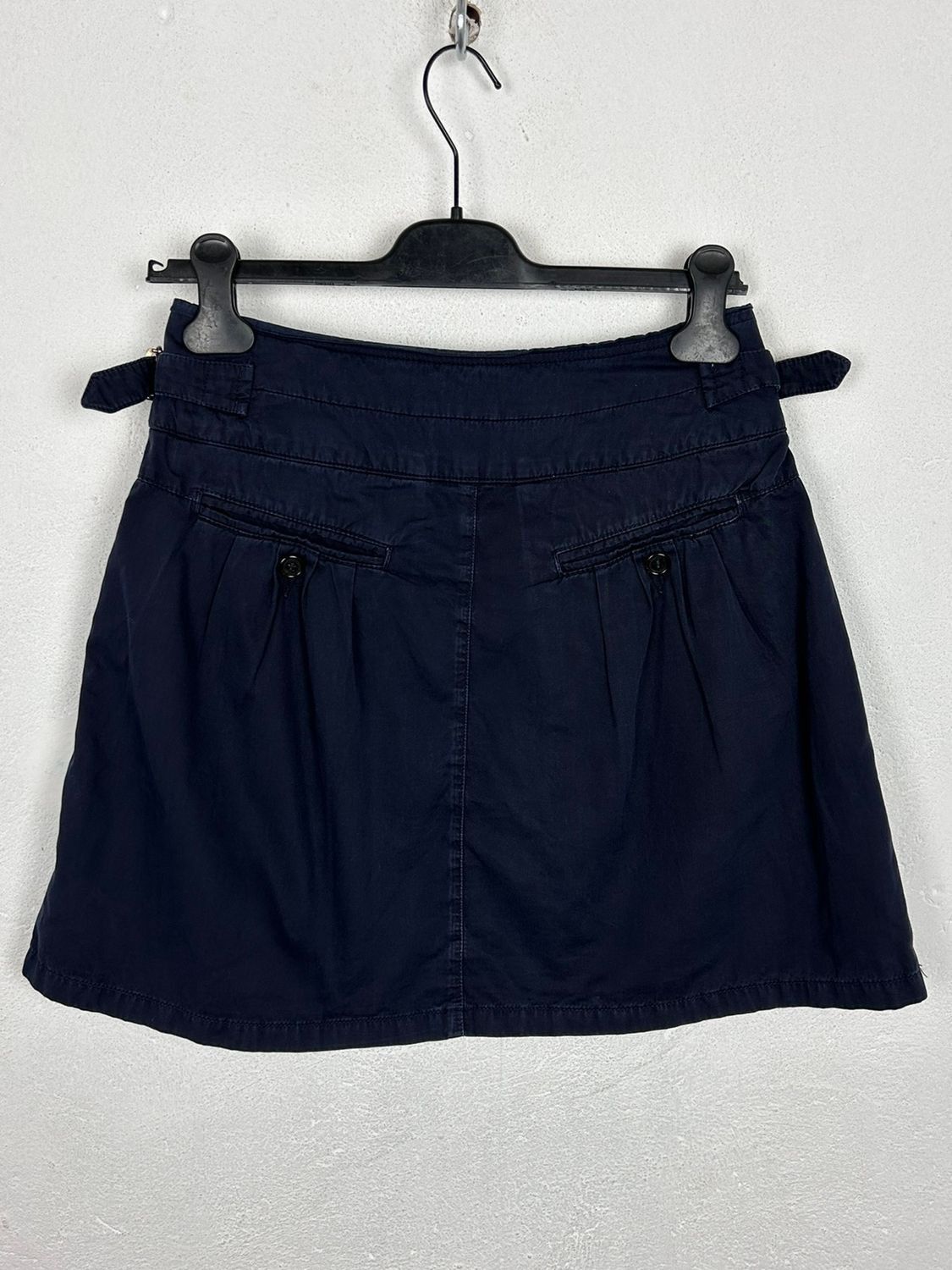 Prada 00s Vintage Prada 2006 Red Tag Mini Skirt In Blue Size 26" / US 2 / IT 38 - 5 Thumbnail