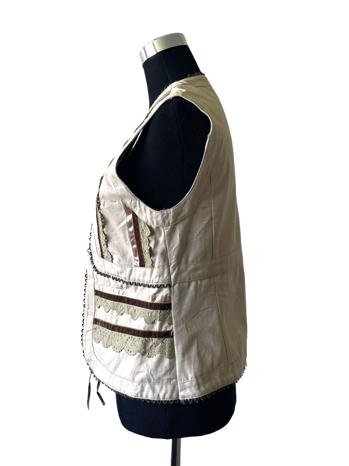 Vintage Japanese Brand Mi-Tu Vest nice design Size S / US 4 / IT 40 - 4 Thumbnail