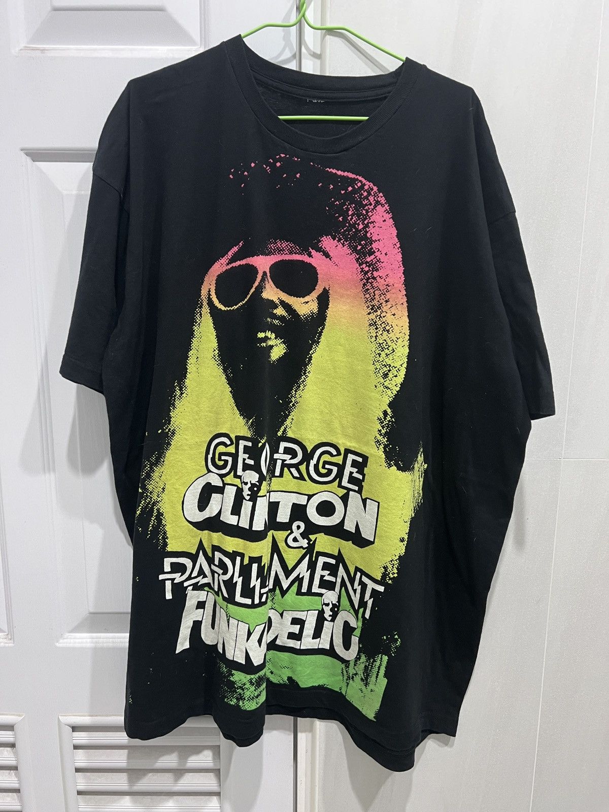 Rap Tees Vintage Y2K George Clinton Funkadelic Promo Tee 2XL Size US XXL / EU 58 / 5 - 1 Thumbnail