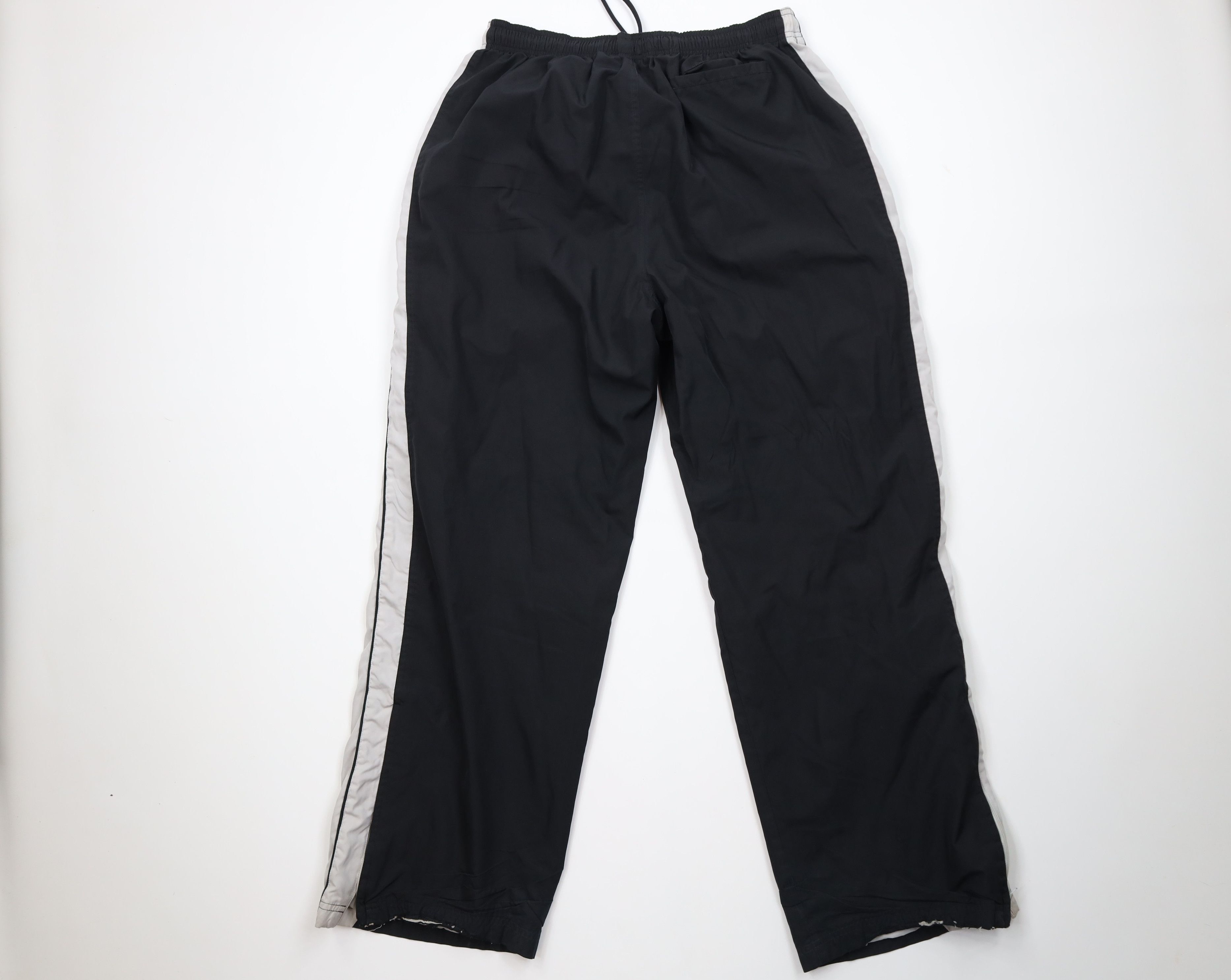 Reebok Vintage Reebok Block Lined Wide Leg Windbreaker Pants Black Size US 38 / EU 54 - 11 Thumbnail