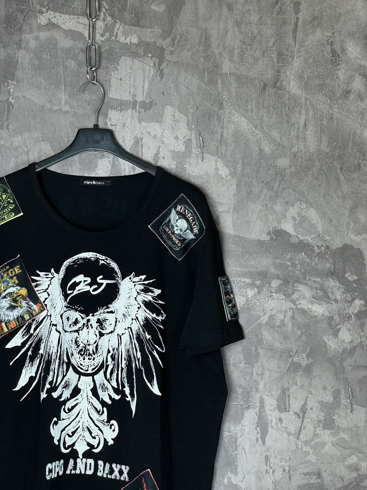 Affliction × Vintage Vintage Y2K grunge punk Skulls T-Shirt Size US L / EU 52-54 / 3 - 3 Thumbnail