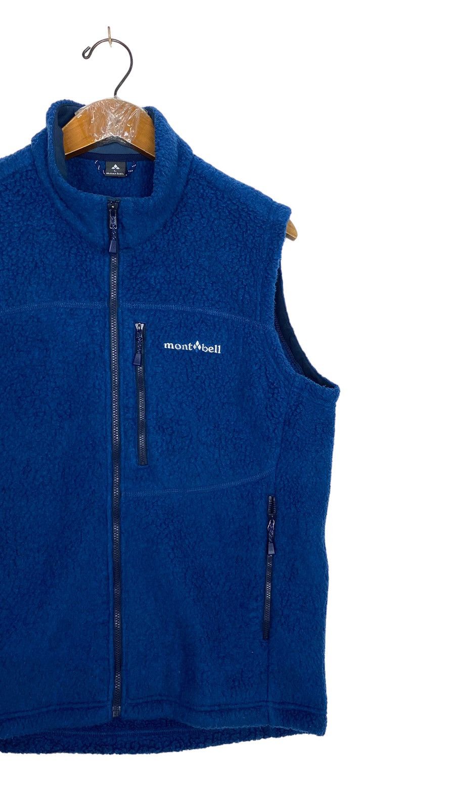 Montbell Rare‼️ Montbell Fleece Deep Pile Vest Embroidery Spellout Size US S / EU 44-46 / 1 - 3 Thumbnail