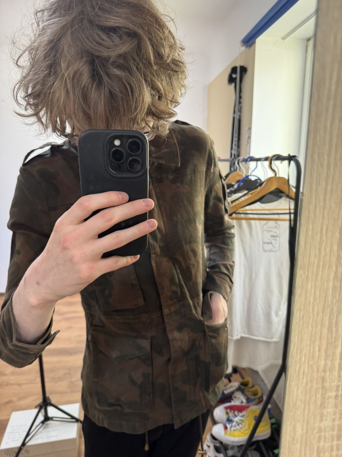 Japanese Brand Military camo cargo multi pocket jacket Avan Garde Japanese Size US S / EU 44-46 / 1 - 17 Thumbnail
